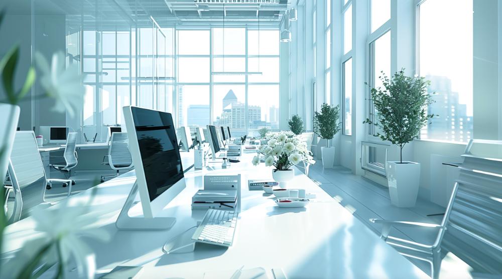 Espace de travail LUMEA World, bureaux lumineux à Québec